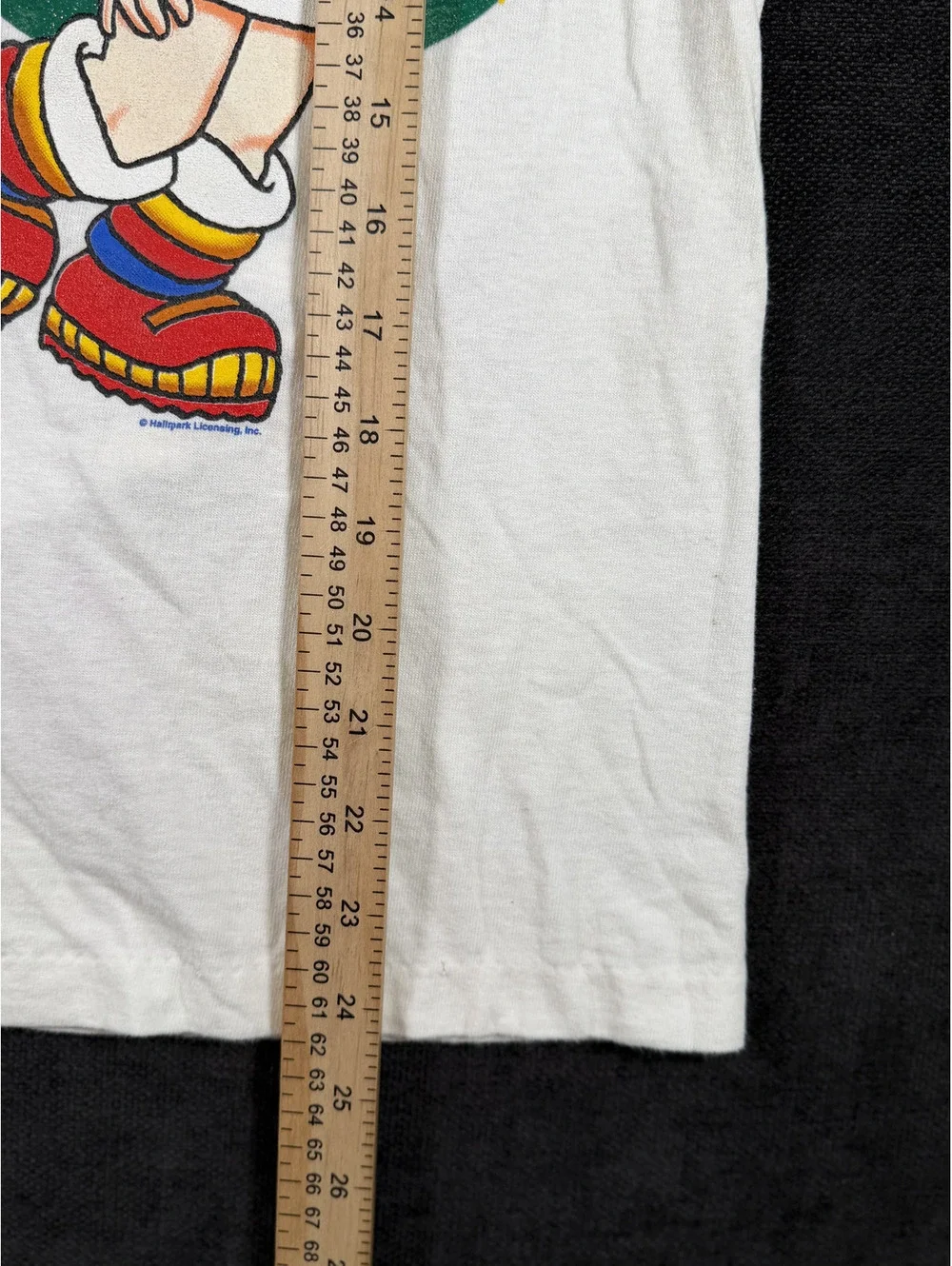 Vintage 80s Changes Rainbow Brite Glitter Graphic Single Stitch T-Shirt, Youth L